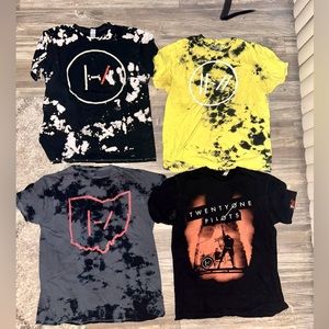 Twenty one pilots tour/band t-shirts